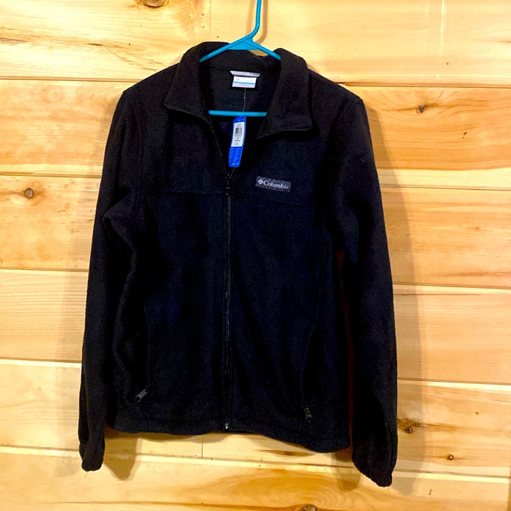 Columbia Fleece Jacket $39. NWT. Black men’s small